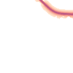 Night-time road noise heatmap for TW18 1BL