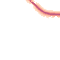 Night-time road noise heatmap for TW18 1BU