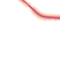 Night-time road noise heatmap for TW18 1BX