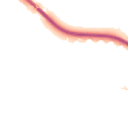 Night-time road noise heatmap for TW18 1DW