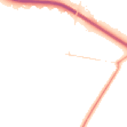 Night-time road noise heatmap for TW18 1PT