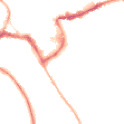 Night-time road noise heatmap for TW18 2AF