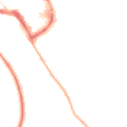 Night-time road noise heatmap for TW18 2AH