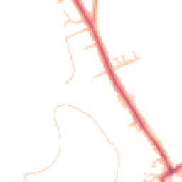 Daytime road noise heatmap for TW18 2JJ