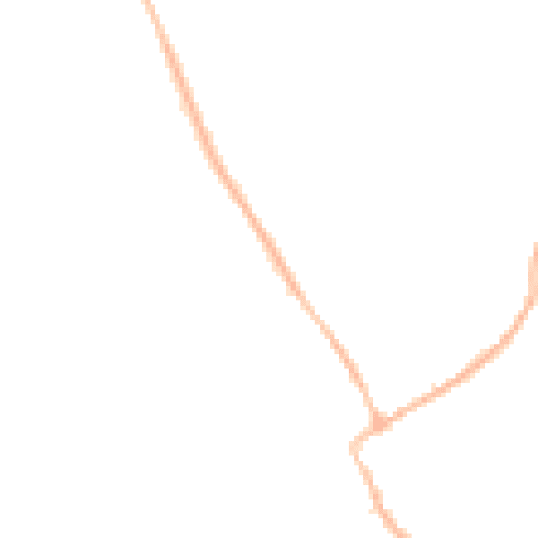 Night-time road noise heatmap for TW18 2SX