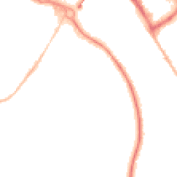 Night-time road noise heatmap for TW18 3AE