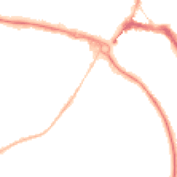 Night-time road noise heatmap for TW18 3HS