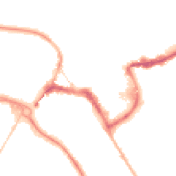 Night-time road noise heatmap for TW18 4EE