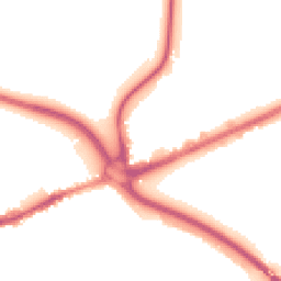 Night-time road noise heatmap for TW18 4HT