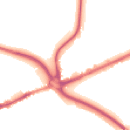 Night-time road noise heatmap for TW18 4HU