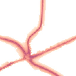 Night-time road noise heatmap for TW18 4HY