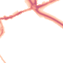 Night-time road noise heatmap for TW18 4LS