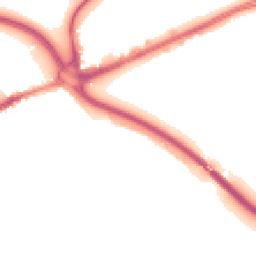 Night-time road noise heatmap for TW18 4NR