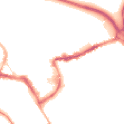 Night-time road noise heatmap for TW18 4PD