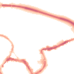 Night-time road noise heatmap for TW18 4RR