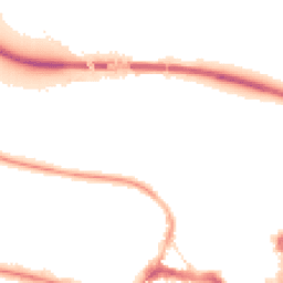 Night-time road noise heatmap for TW18 4XL