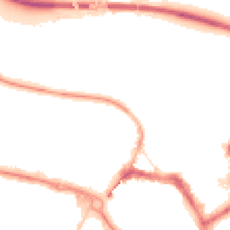 Night-time road noise heatmap for TW18 4XY