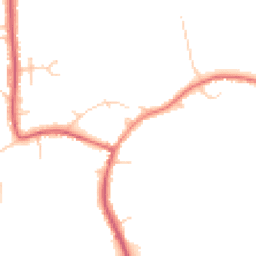 Daytime road noise heatmap for TW19 5DB