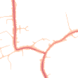 Daytime road noise heatmap for TW19 5NA