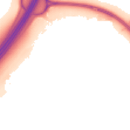 Night-time road noise heatmap for TW19 6AD