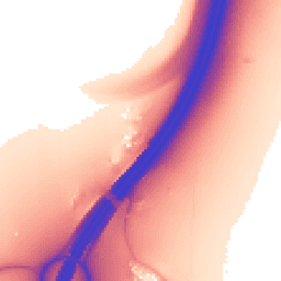 Daytime road noise heatmap for TW19 6EQ