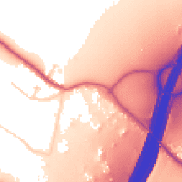 Daytime road noise heatmap for TW19 6HE