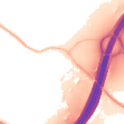 Night-time road noise heatmap for TW19 6HF