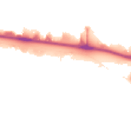 Night-time road noise heatmap for TW19 7BG