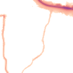 Night-time road noise heatmap for TW19 7HN