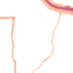 Night-time road noise heatmap for TW19 7HP