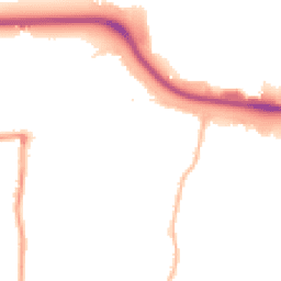 Night-time road noise heatmap for TW19 7JN