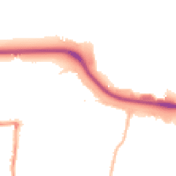 Night-time road noise heatmap for TW19 7LA