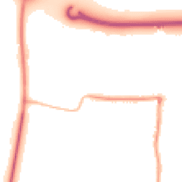 Night-time road noise heatmap for TW19 7NW