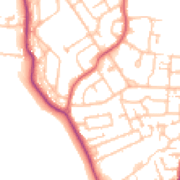 Daytime road noise heatmap for TW19 7RE