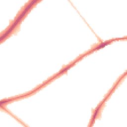 Night-time road noise heatmap for TW2 5DE