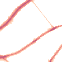 Night-time road noise heatmap for TW2 5DH