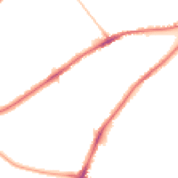 Night-time road noise heatmap for TW2 5EL