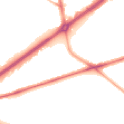 Night-time road noise heatmap for TW2 5JN