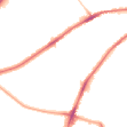 Night-time road noise heatmap for TW2 5LJ