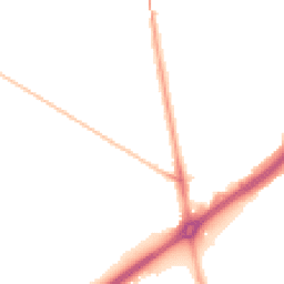 Night-time road noise heatmap for TW2 6EB