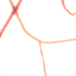 Night-time road noise heatmap for TW2 7AJ