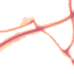 Night-time road noise heatmap for TW2 7QP