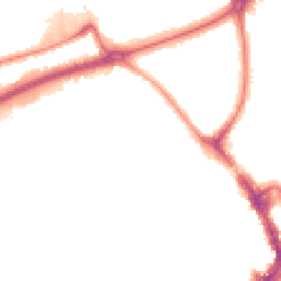 Night-time road noise heatmap for TW2 7SA