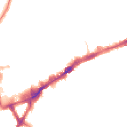 Night-time road noise heatmap for TW3 1AN