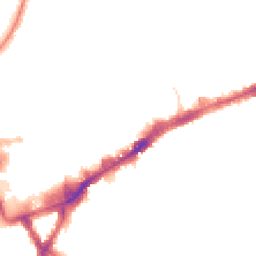 Night-time road noise heatmap for TW3 1AP