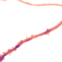 Night-time road noise heatmap for TW3 1BF