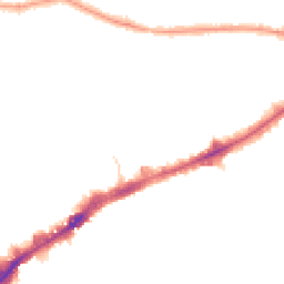 Night-time road noise heatmap for TW3 1BG