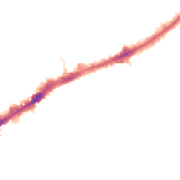 Night-time road noise heatmap for TW3 1DT