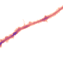Night-time road noise heatmap for TW3 1DU