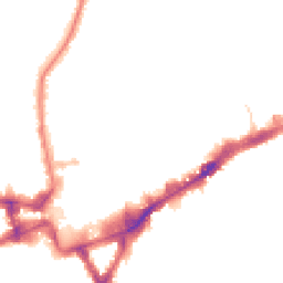 Night-time road noise heatmap for TW3 1FA